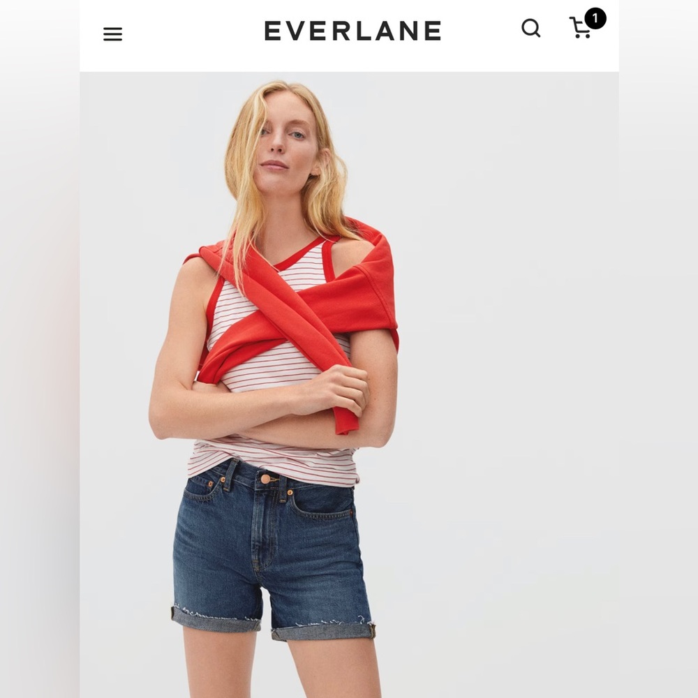 EVERLANE The Denim Short 26